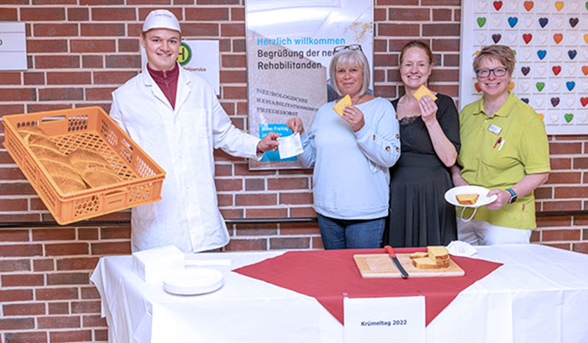 Spende des Krümeltages an das NRZ